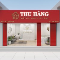 Thiết kế cửa hàng vàng bạc Thu Hằng